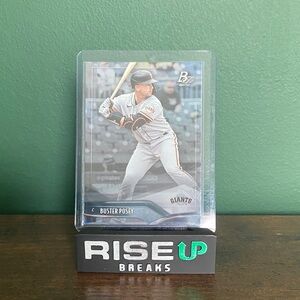 2021 Bowman Platinum #49 Buster Posey San Francisco Giants.